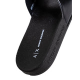 Armani Exchange Slides black