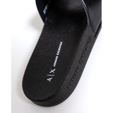 Armani Exchange Slides black