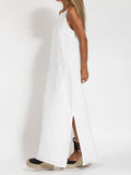 Cotton beach maxi dress